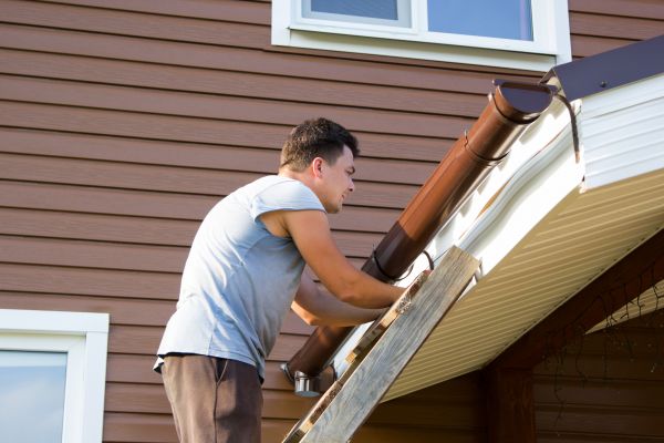 Porch Gutter Replacement in Mount Vernon