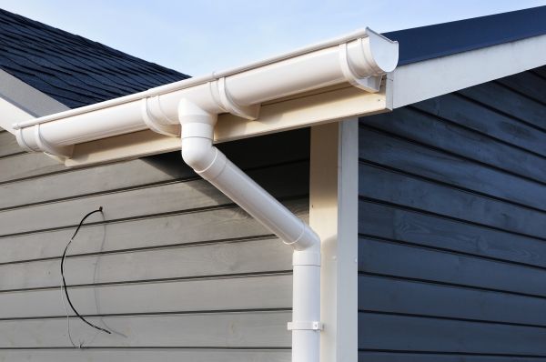 PVC Rain Gutter Installation in Mount Vernon