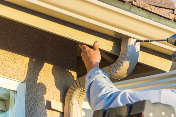 Aluminum Rain Gutter Service in Mount Vernon