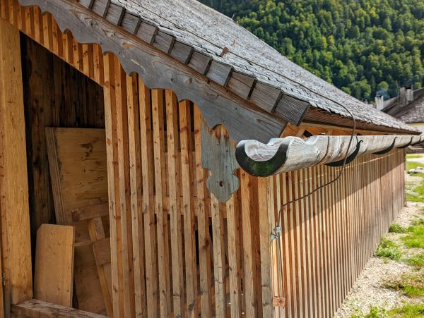 Wood Gutter Installation in Mount Vernon