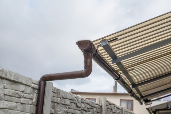 Plastic Downspout Installation in Mount Vernon
